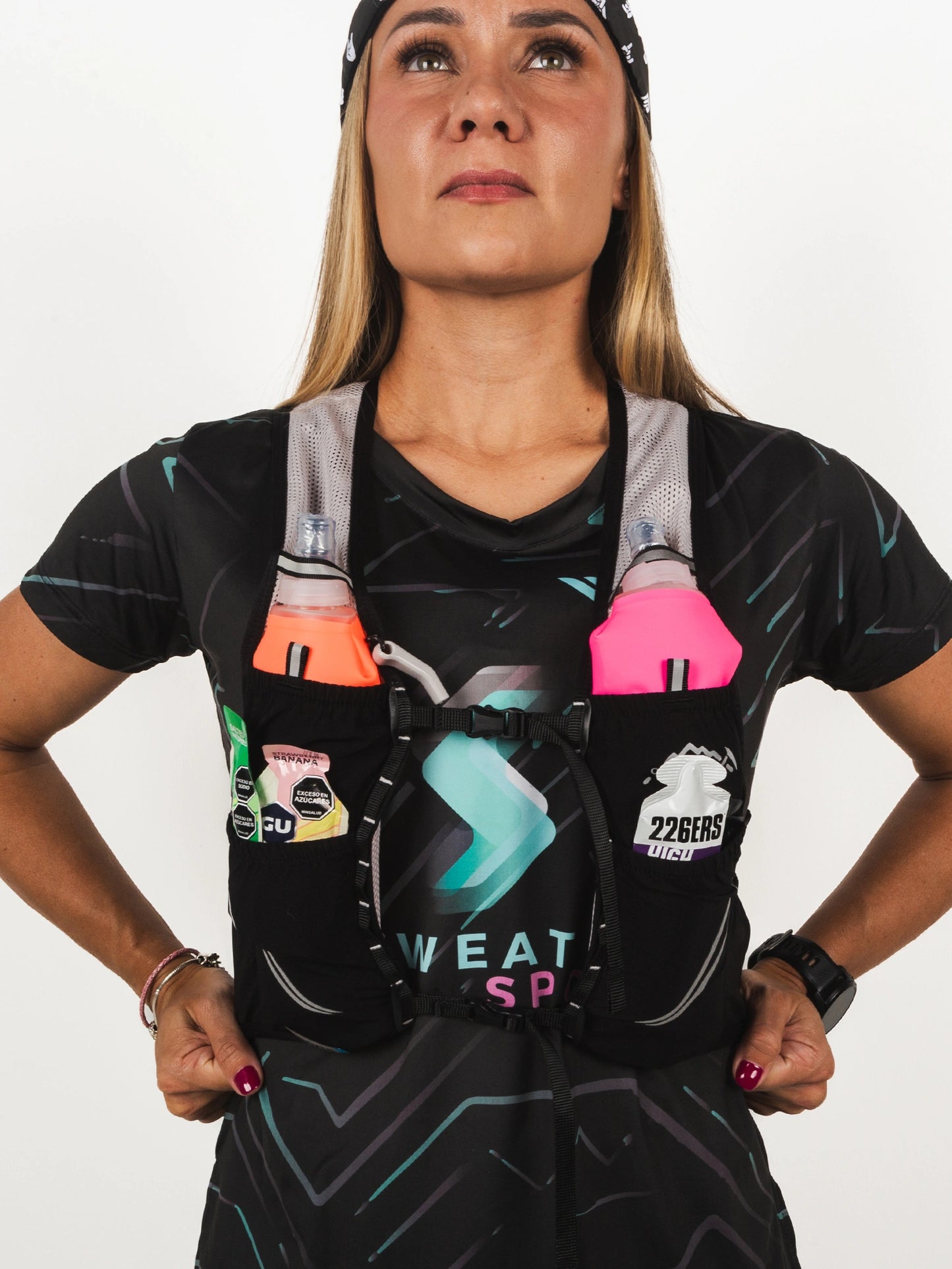 Chaleco de Trail + Softflask 250 ML Obsequio