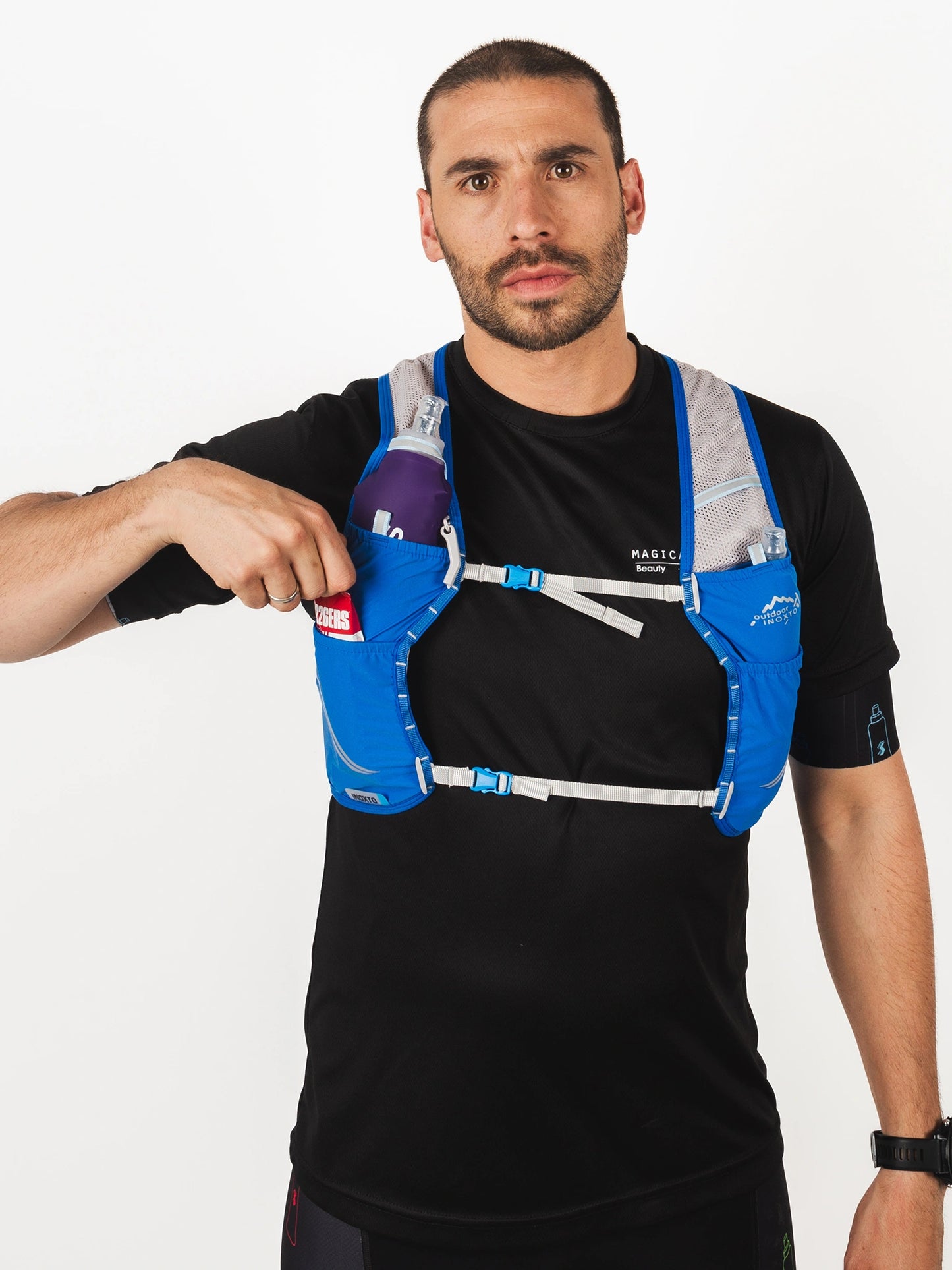 Chaleco de Trail + Softflask 250 ML Obsequio