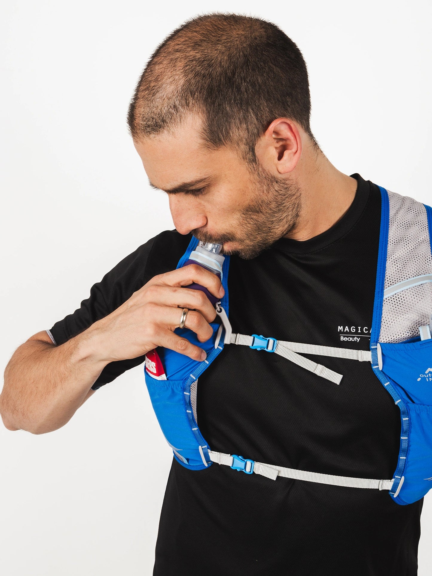 Chaleco de Trail + Softflask 250 ML Obsequio