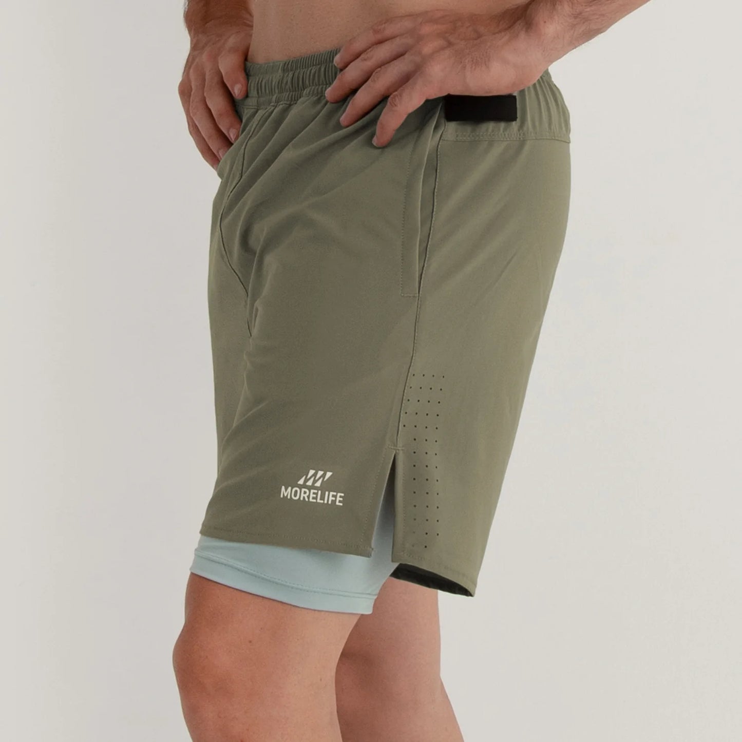 Pantaloneta con licra 2 en 1