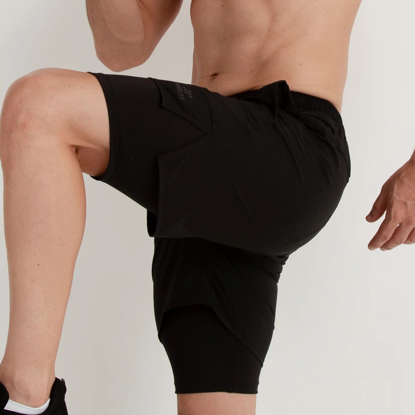 Pantaloneta con licra 2 en 1